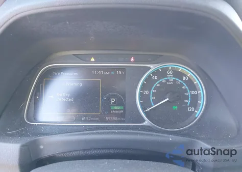 2020 Nissan Leaf S 40 Kwh z USA, uszkodzony, nr VIN 1N4AZ1BP4LC310350